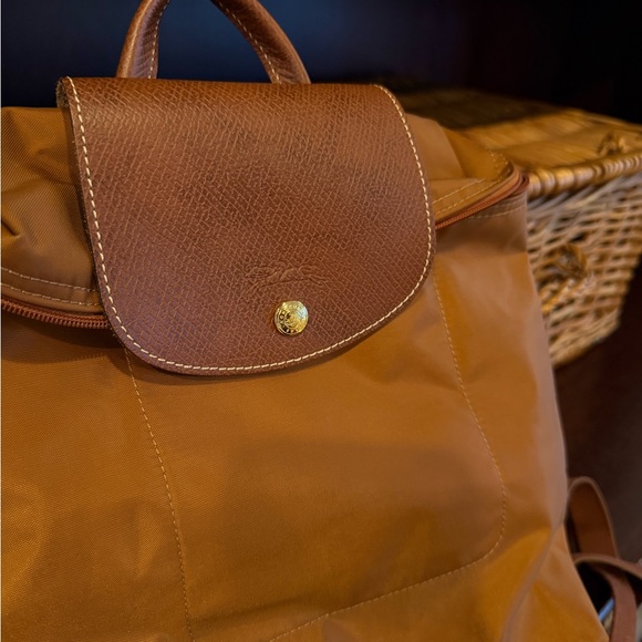 Longchamp Brown and Tan Backpack - Picture 4 of 6